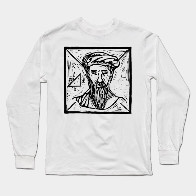 Pitagoras Long Sleeve T-Shirt by gamio